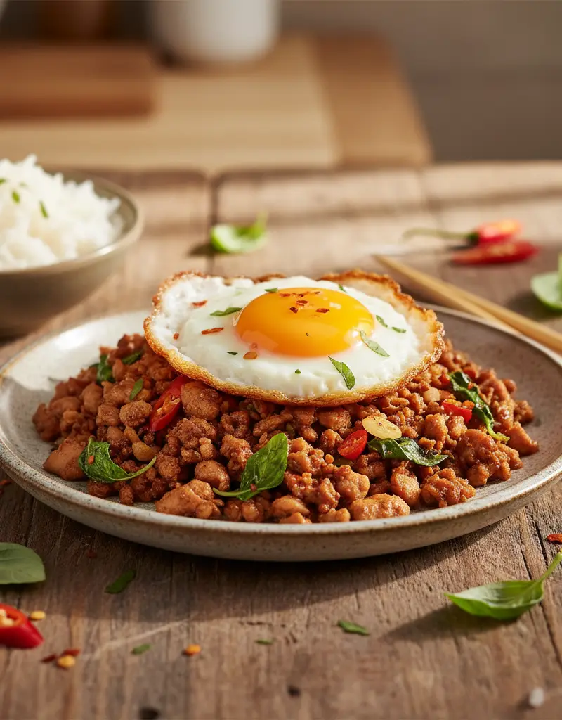 Thai Basil Chicken (Pad Krapow Gai)