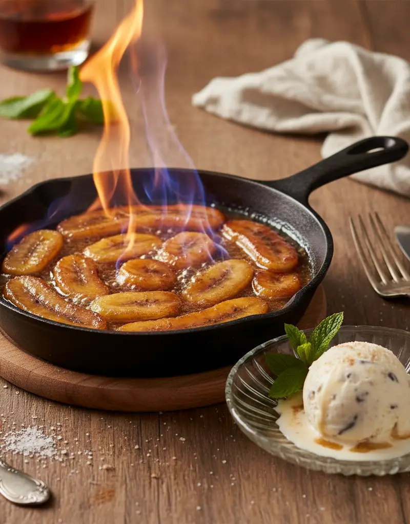 Banana Foster Flambé