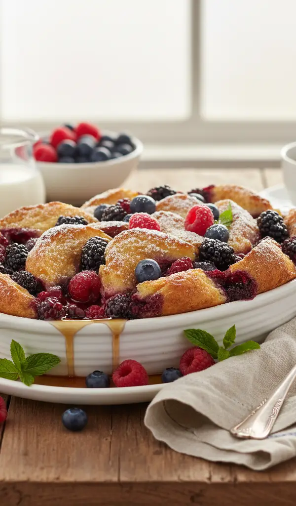 Baked Berry French Toast Casserole — Eggs recipe