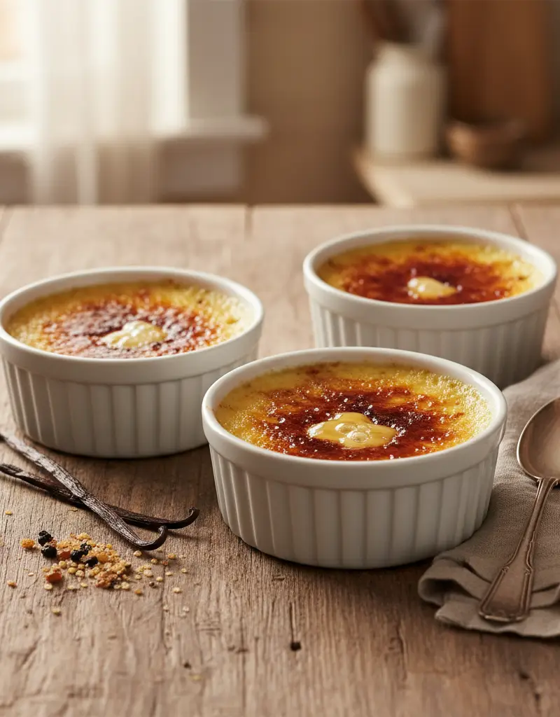 Classic Madagascar Vanilla Crème Brûlée