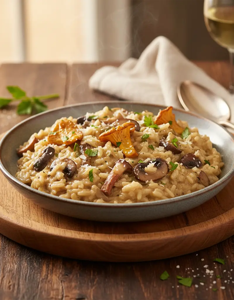 Wild Mushroom Risotto