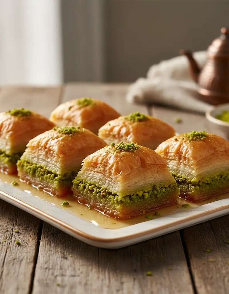 Turkish Pistachio Baklava