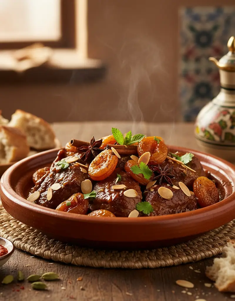 One-Pot Moroccan Lamb Tagine