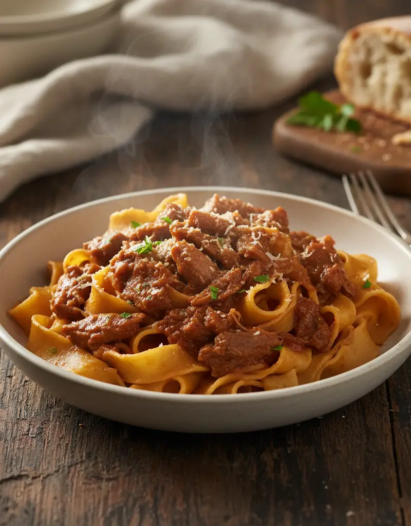 Lamb Ragu with Pappardelle