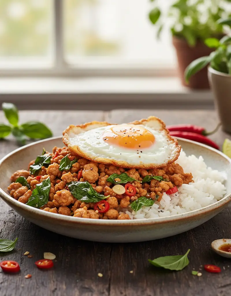 Thai Basil Chicken (Pad Krapow Gai)