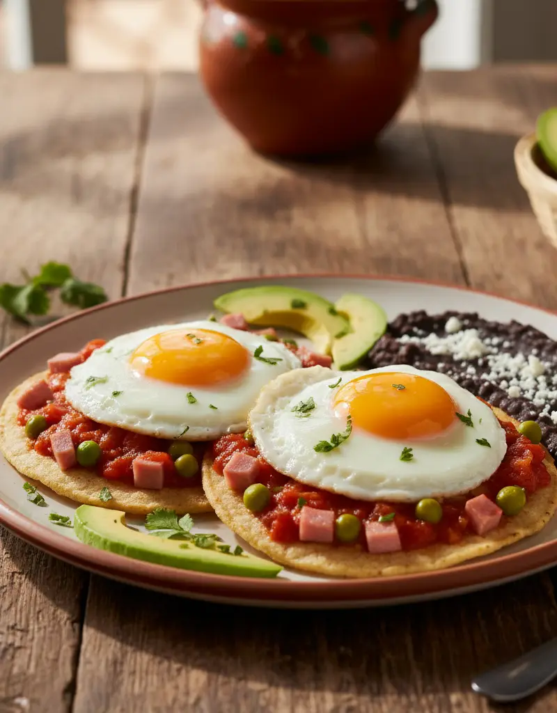 Mexican Huevos Motuleños