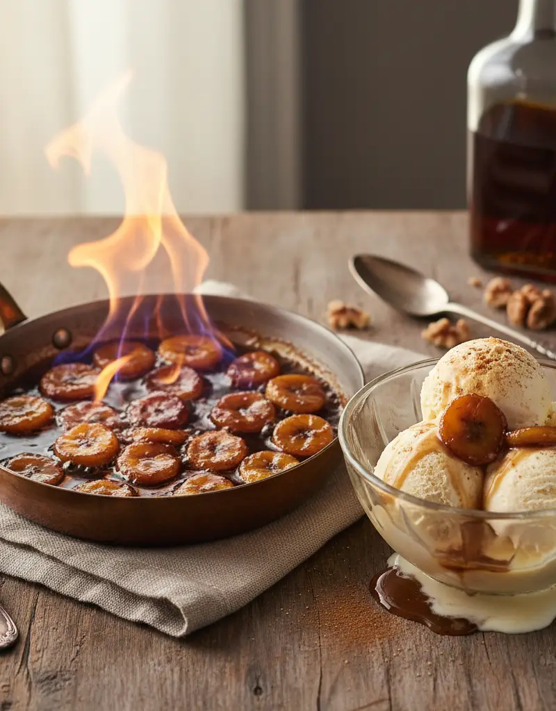 Banana Foster Flambé