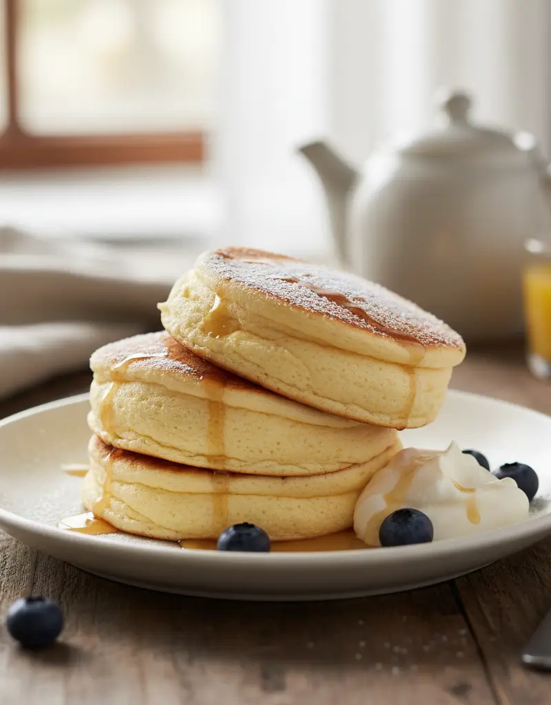 Japanese Soufflé Pancakes