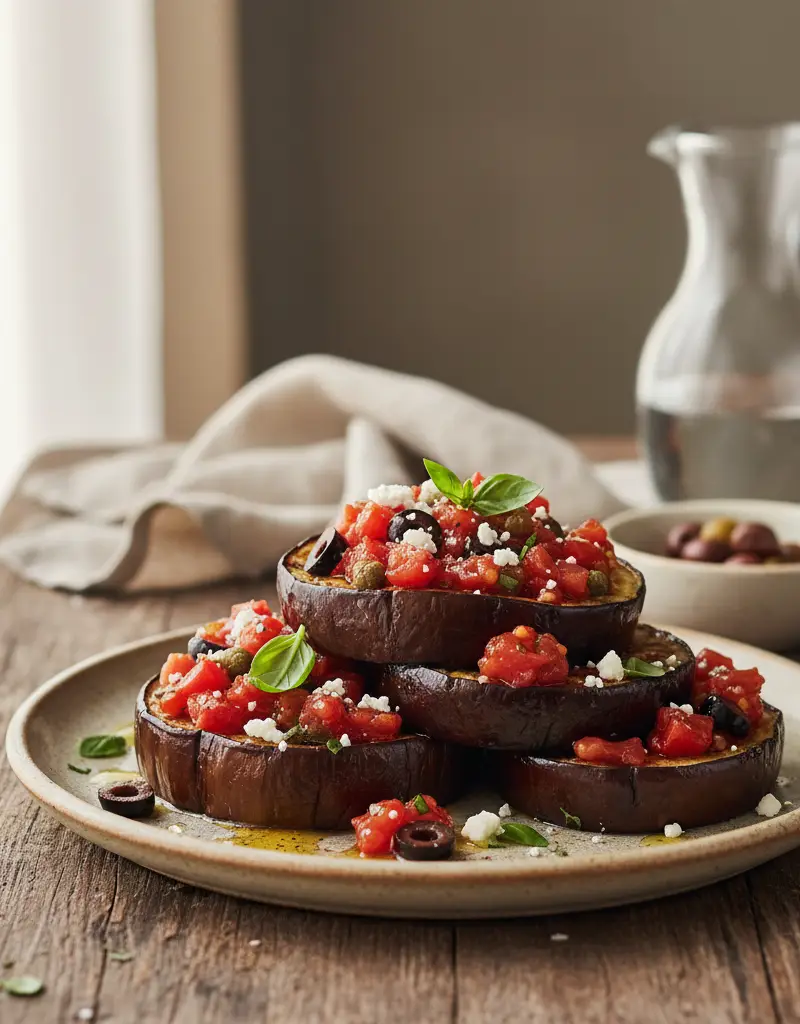 Mediterranean Eggplant Steaks
