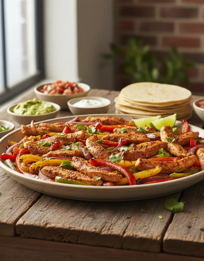 Sheet Pan Chicken Fajitas