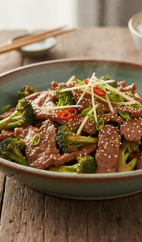Beef and Broccoli Ginger Stir-fry — Beef recipe