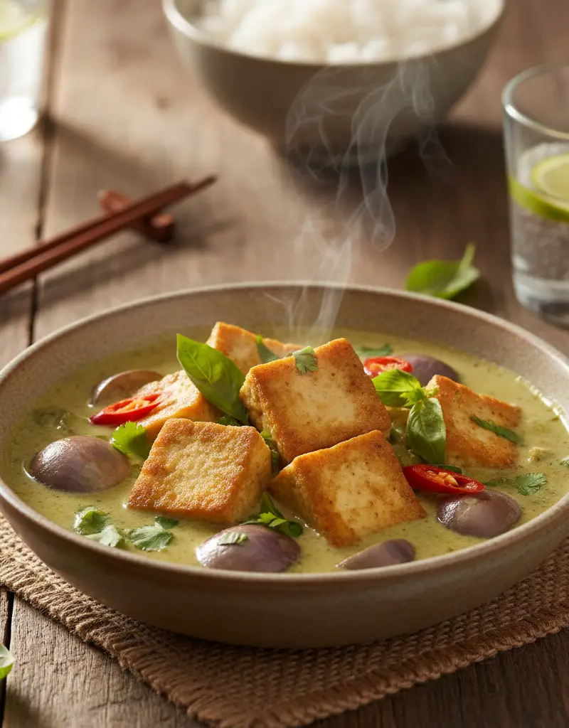 Thai Green Curry with Tofu