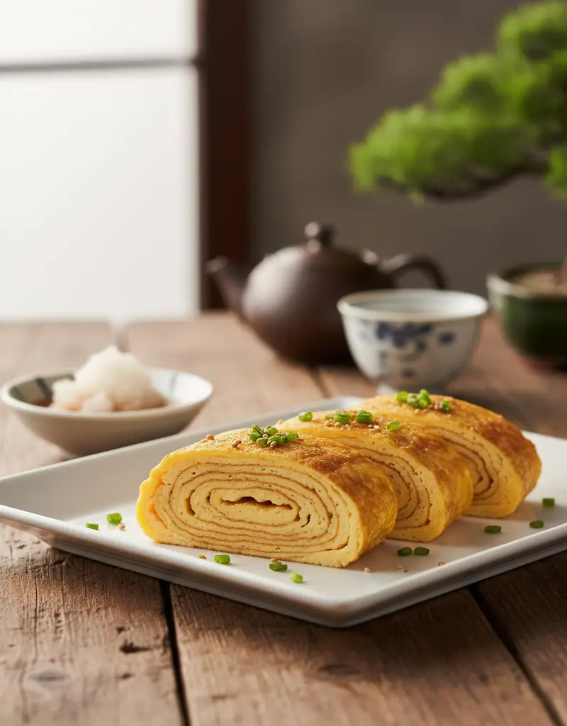 Japanese Tamagoyaki (Rolled Omelet)