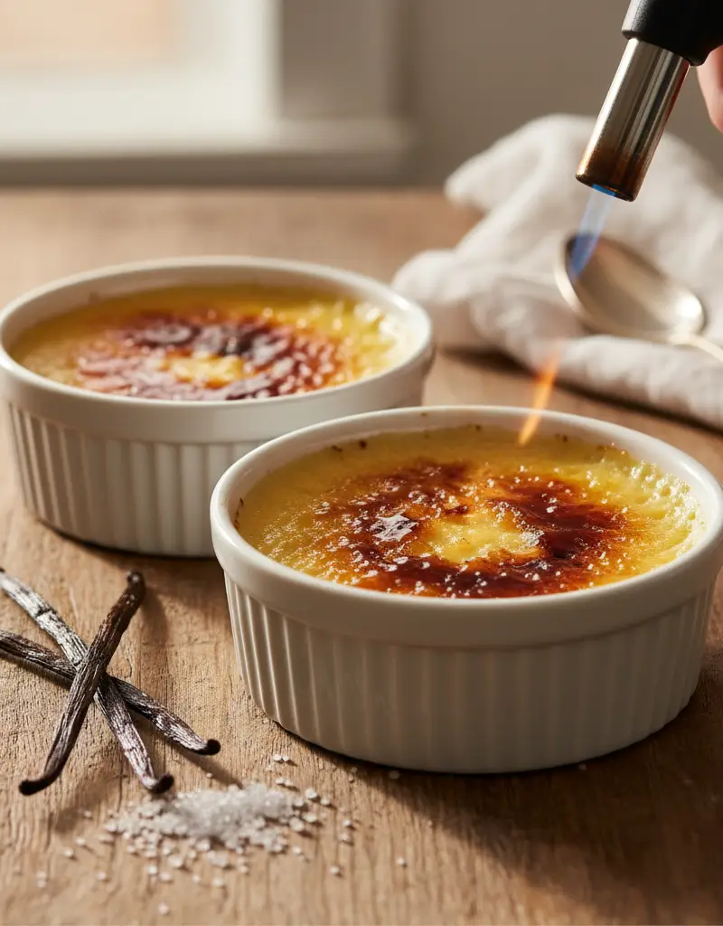 Classic Madagascar Vanilla Bean Crème Brûlée