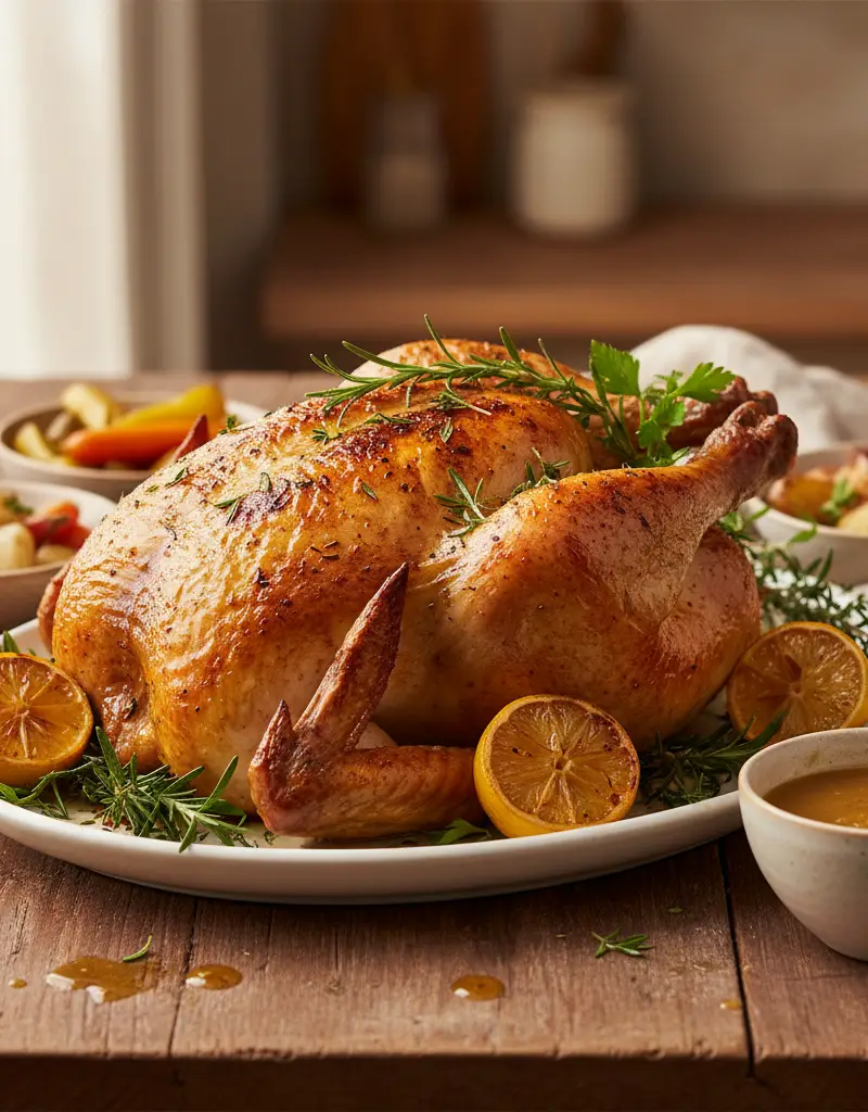 Lemon Herb Roast Chicken