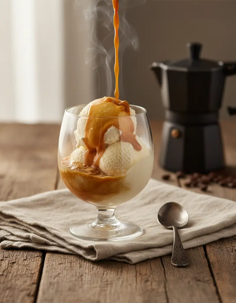 Instant Espresso Affogato