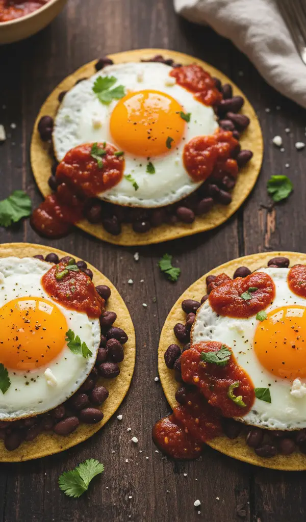 Huevos Rancheros Tostadas — Eggs recipe