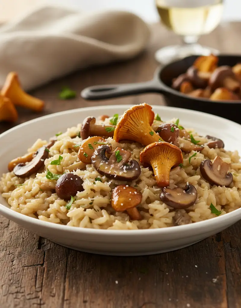 Wild Mushroom Risotto