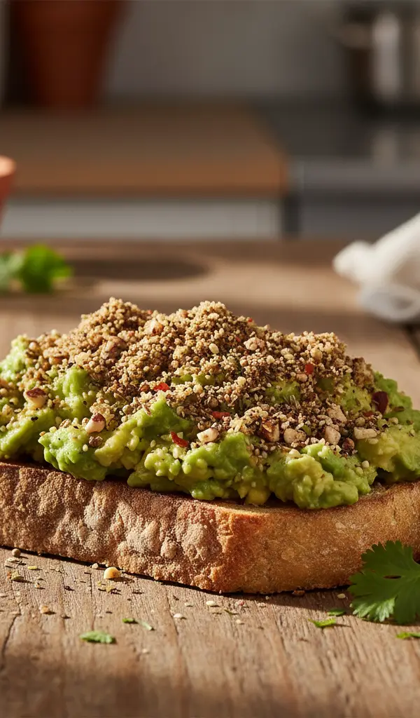 Avocado Toast with Dukkah — Avocado recipe