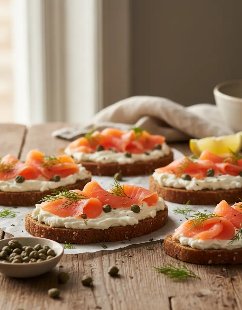 Smoked Salmon Smørrebrød